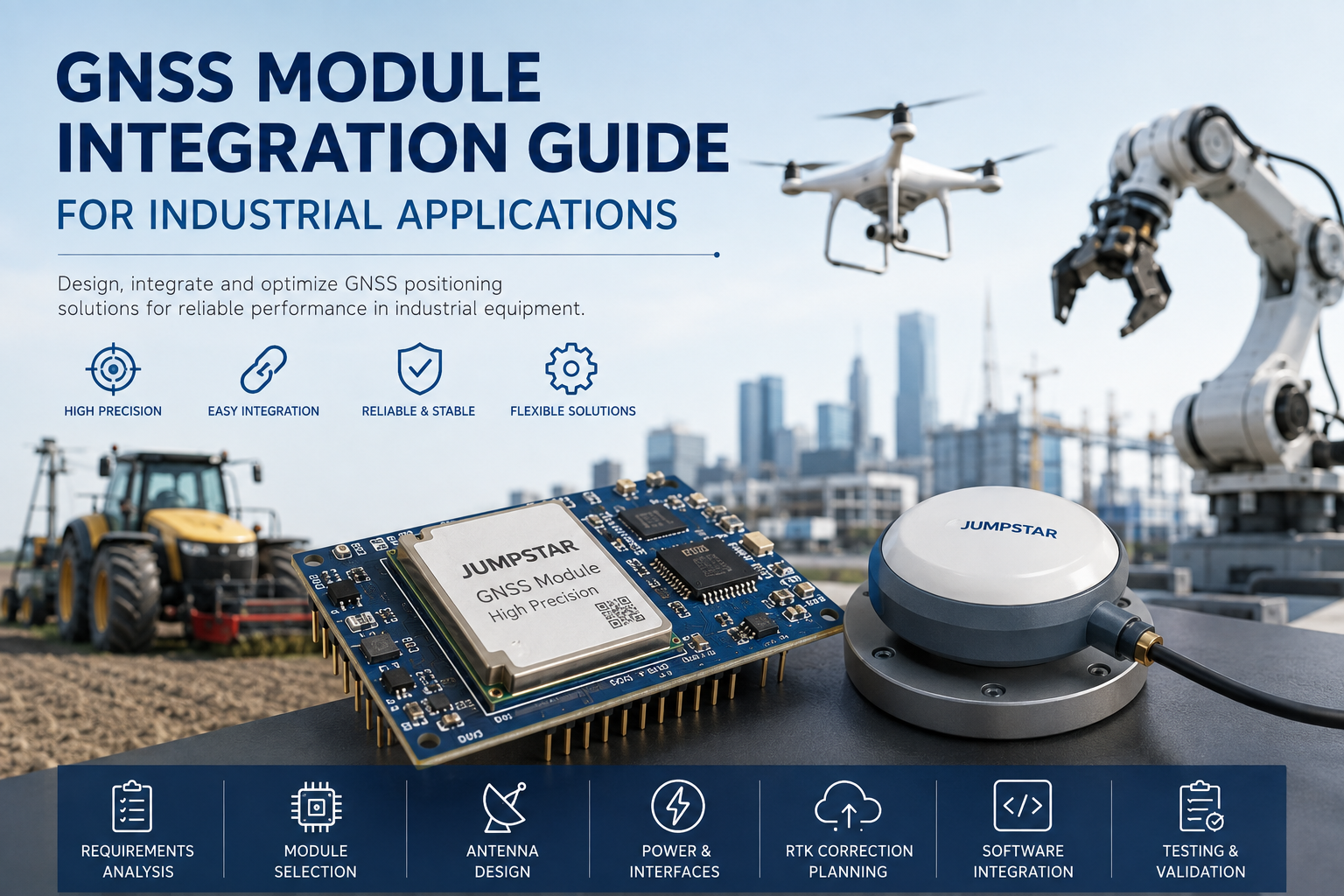 GNSS Module Integration Guide for Industrial Applications